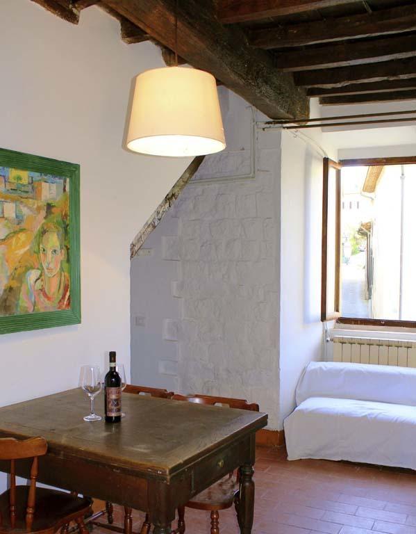 Torrione Apartment Panzano in Chianti Szoba fotó